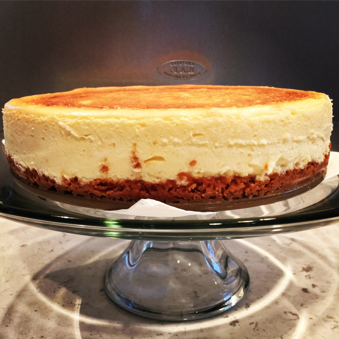 Lemon Cheesecake with Shortbread Crust recipe