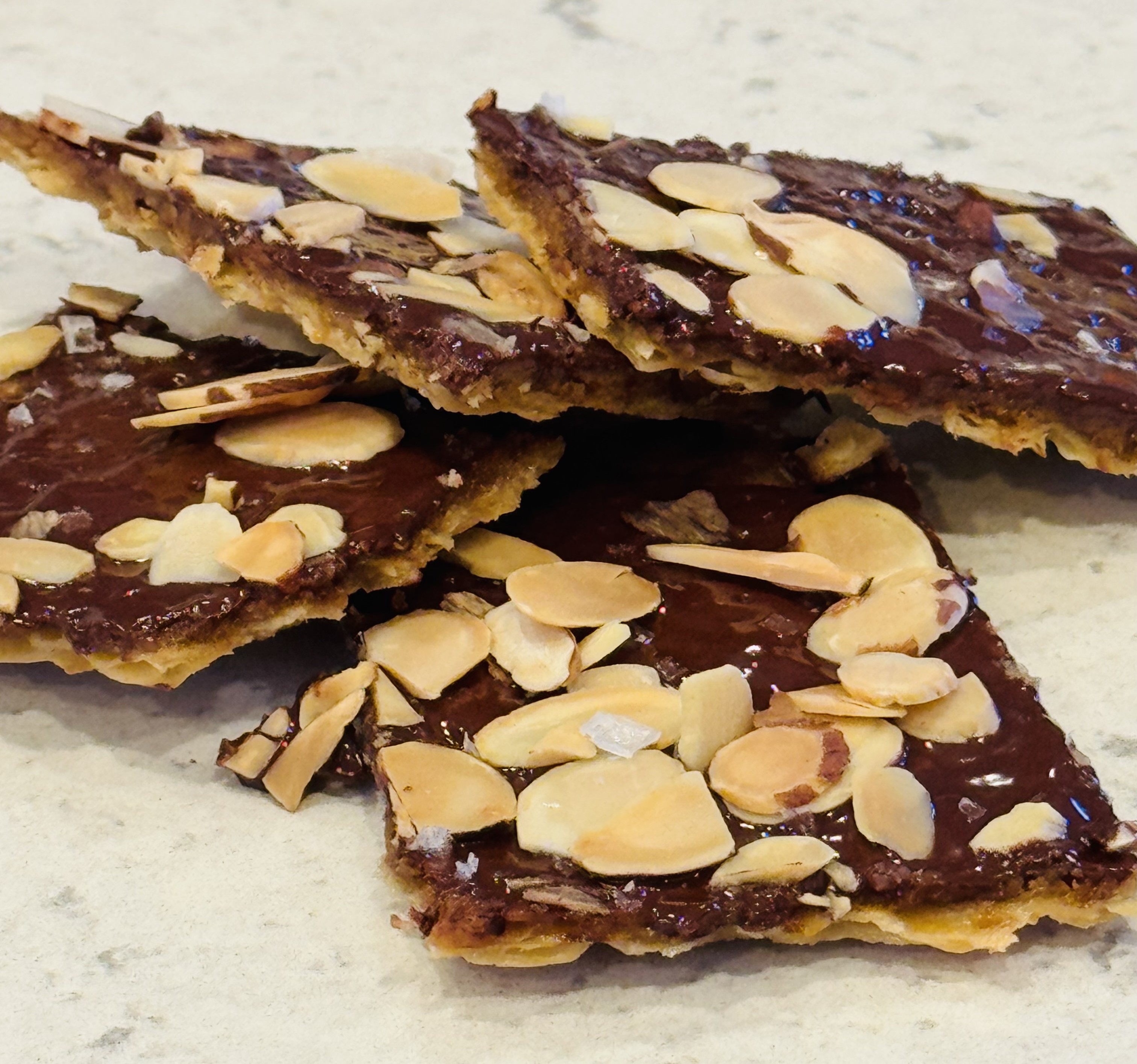 Absolutely Marvelous Caramel Matzoh Crunch