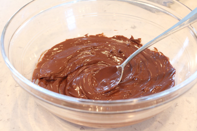 melted chocolate