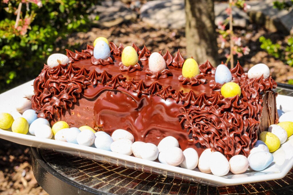 Queen Elizabeth Cake aka refrigerator chocolate cake