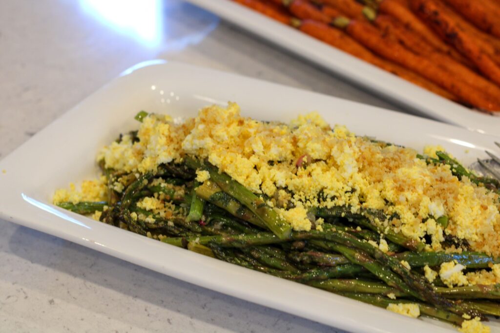 asparagus mimosa from David Liebowitz