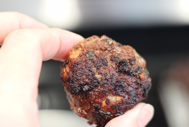 fried meatball