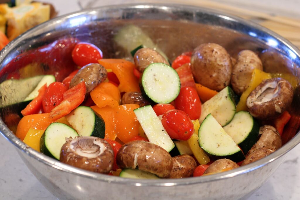vegetables for marinating